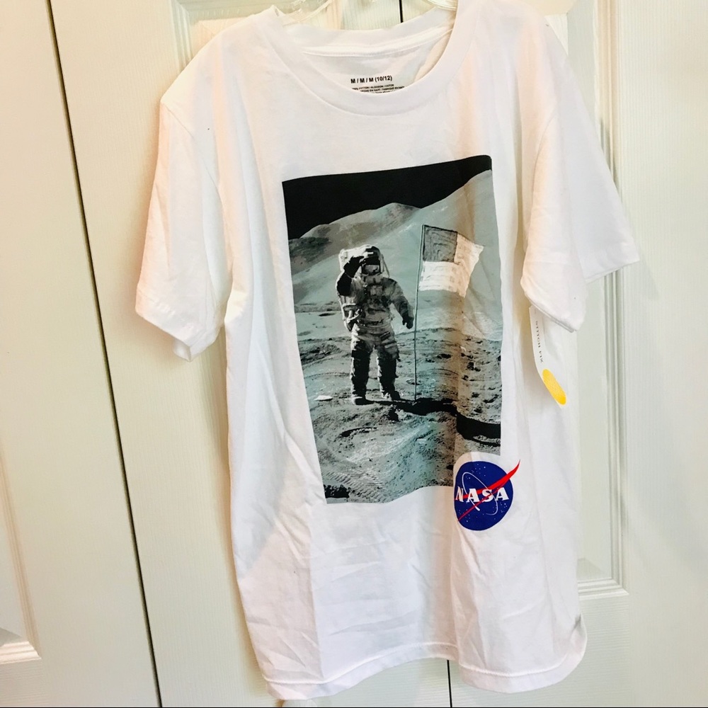 NASA boys 10/12 tee